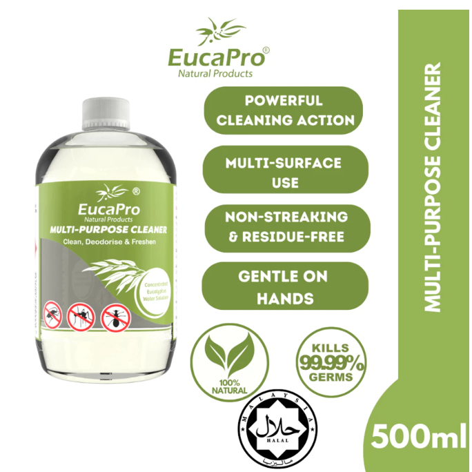 Eucapro Multi-Purpose Cleaner 500ml (EXP: JULY 2025; CLEARANCE ...