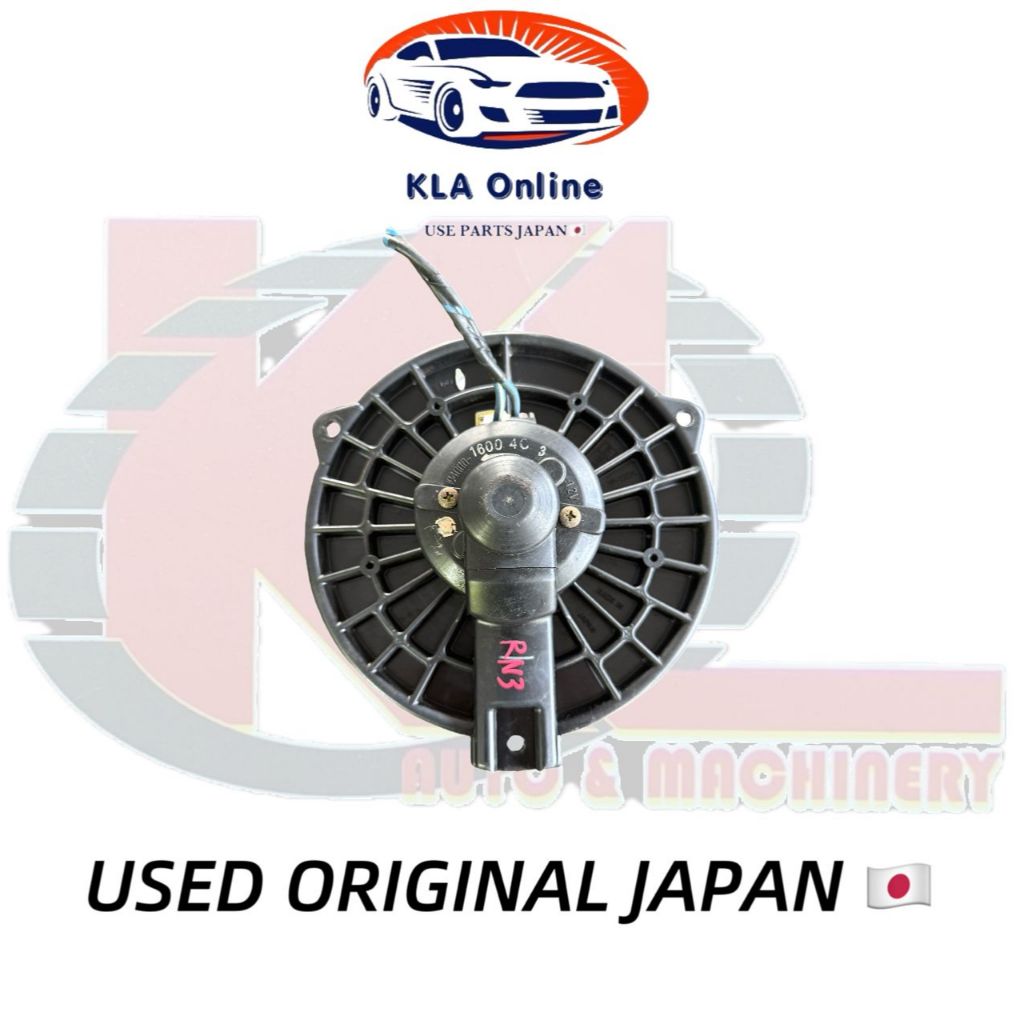 264.STREAM RN1 RN3 / CIVIC ES 1.7 / CRV S9A 03 BLOWER MOTOR WITH FAN ...