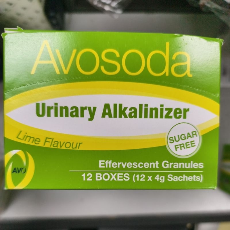 Avosoda 12 BOX Urinary Alkalinizer Effervescent Granule Sachets 12’s X ...