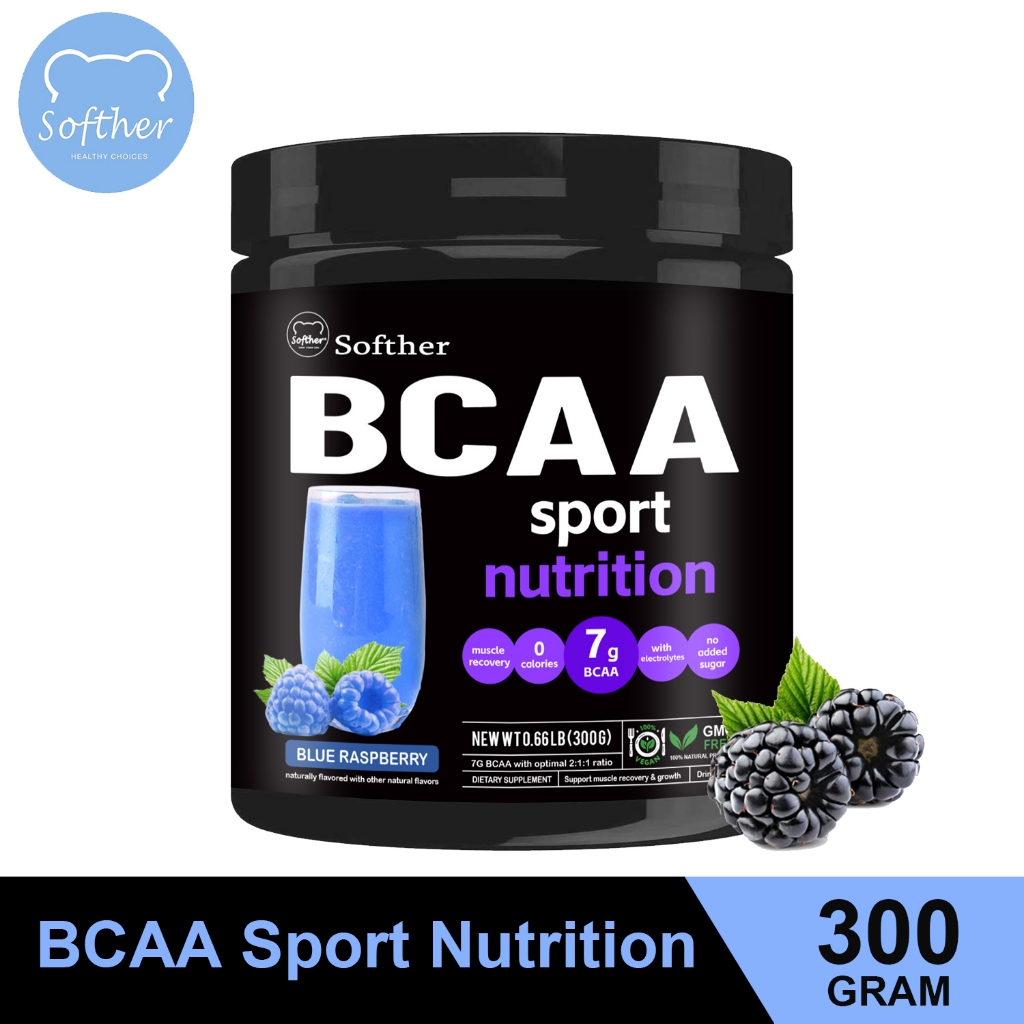 SOFTHER BCAA Powder Improve Energy Levels Muscle Recovery and Growth ...