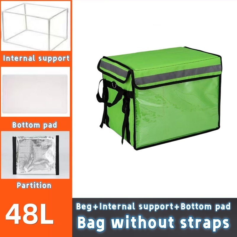 48L Thickening Food Delivery Bag Waterproof Thermal Insulated Food