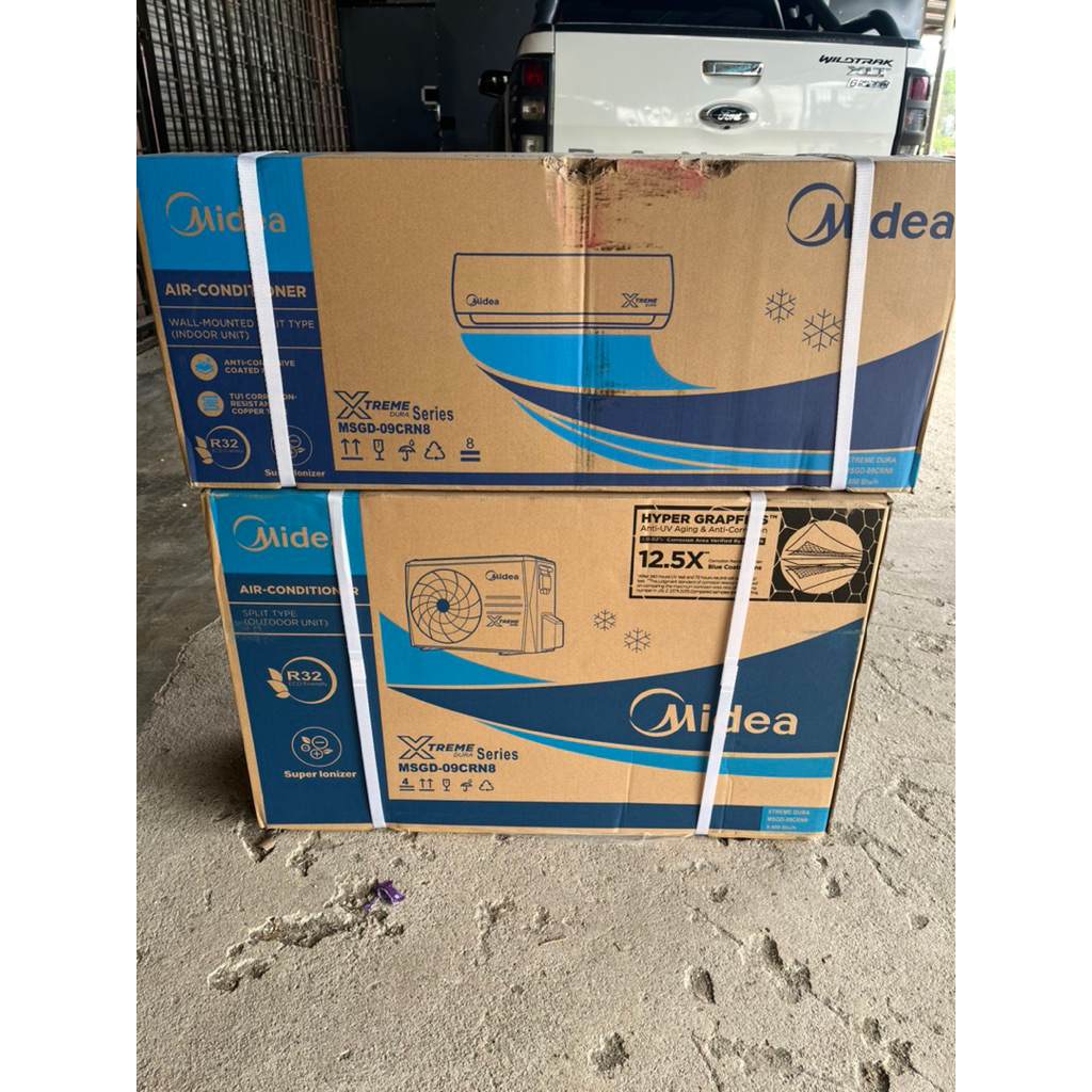 MIDEA 1.0HP NON INVERTER R32 | Shopee Malaysia