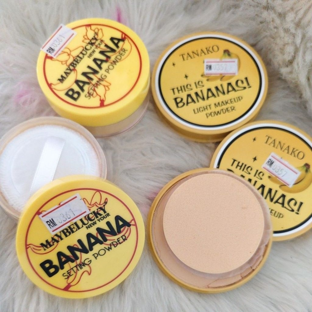 READY STOCKK ‼️‼️ BANANA SETTING POWDER | Shopee Malaysia