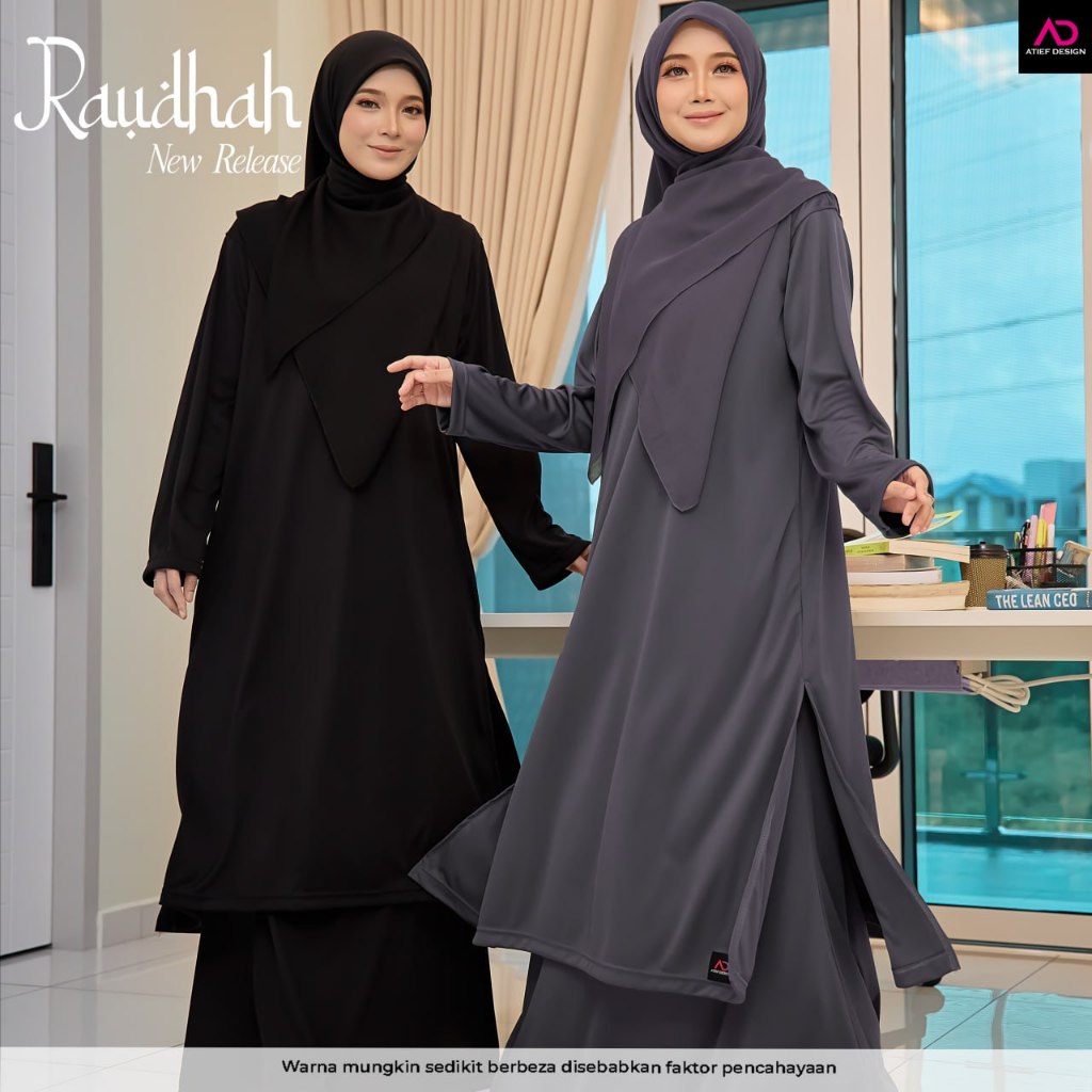 SUIT SEPASANG RAUDHAH ATIEF DESIGN : Premium Jersey Interlock | Suit ...