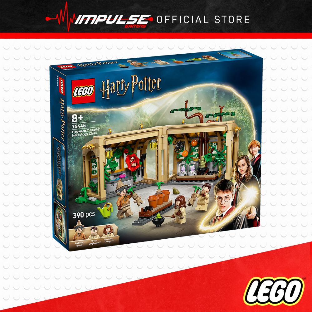 LEGO 76445 Harry Potter TM Hogwarts™ Castle: Herbology Class | Shopee ...