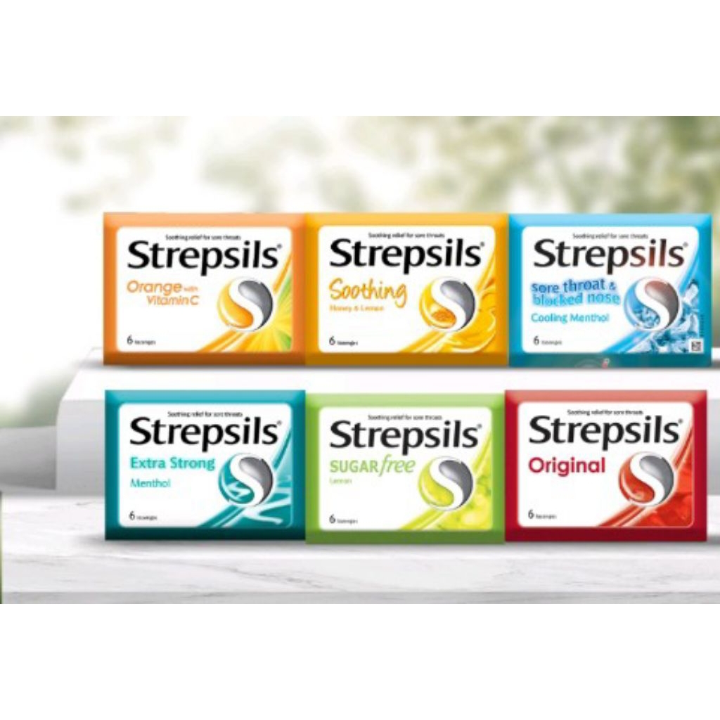 STREPSILS SORE THROAT LOZENGES 6'S (1 PACK) | Shopee Malaysia