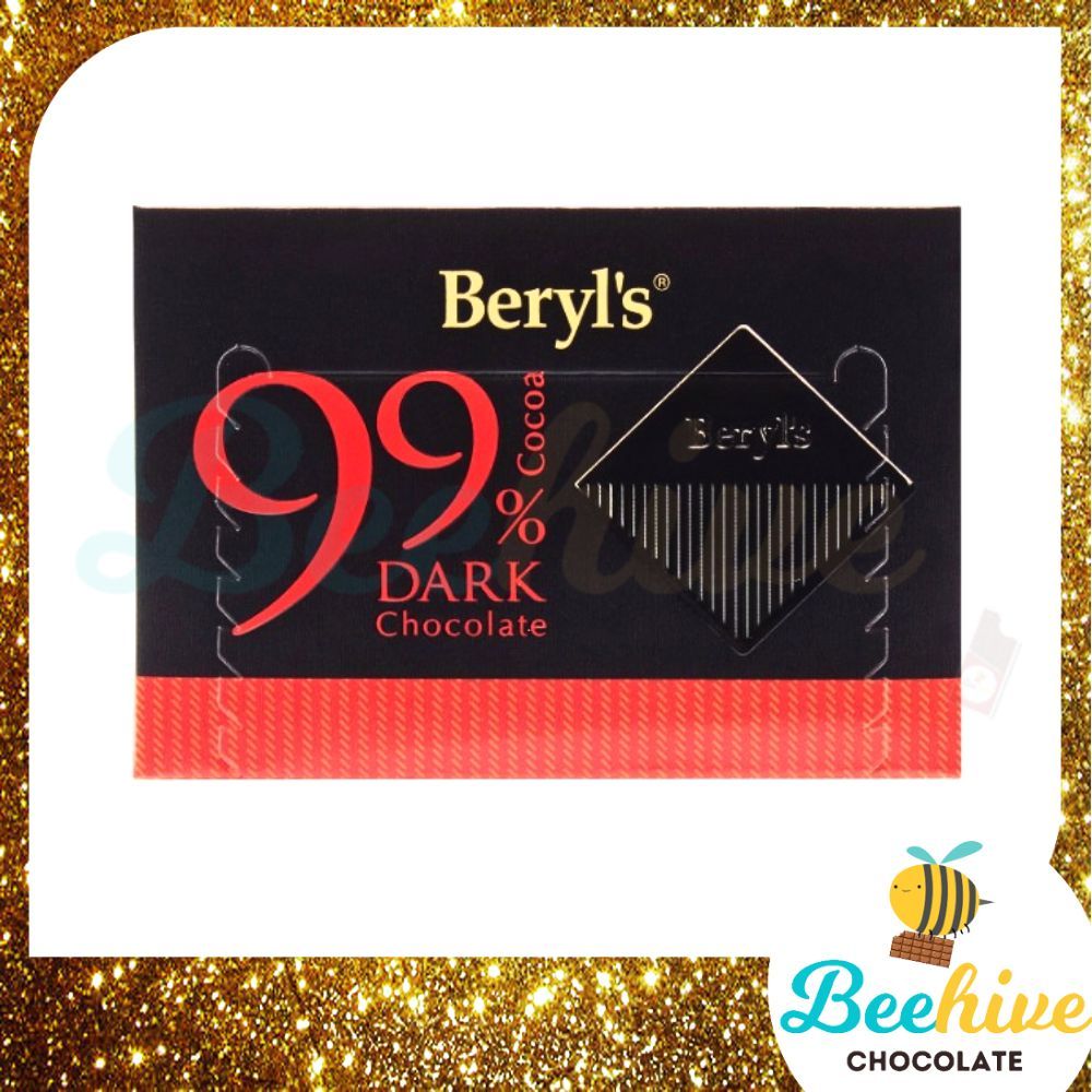 Beryls Dark Chocolate 99% 60g / Beryls Coklat Gelap 99% 60g | Shopee ...