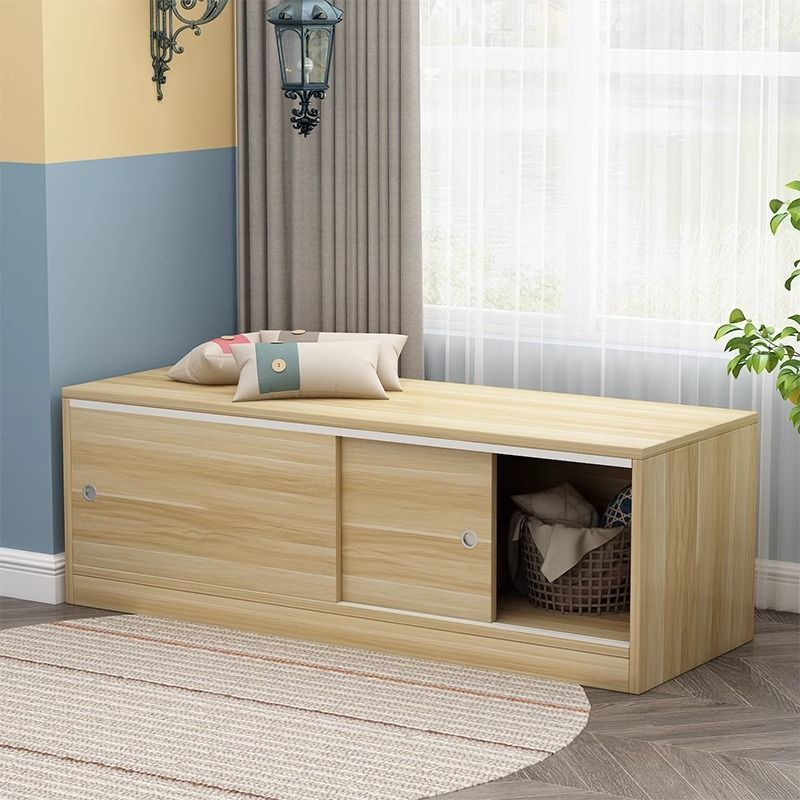 Bay Window Cabinet with Sliding Door for Sitting Bedroom Windowsill ...