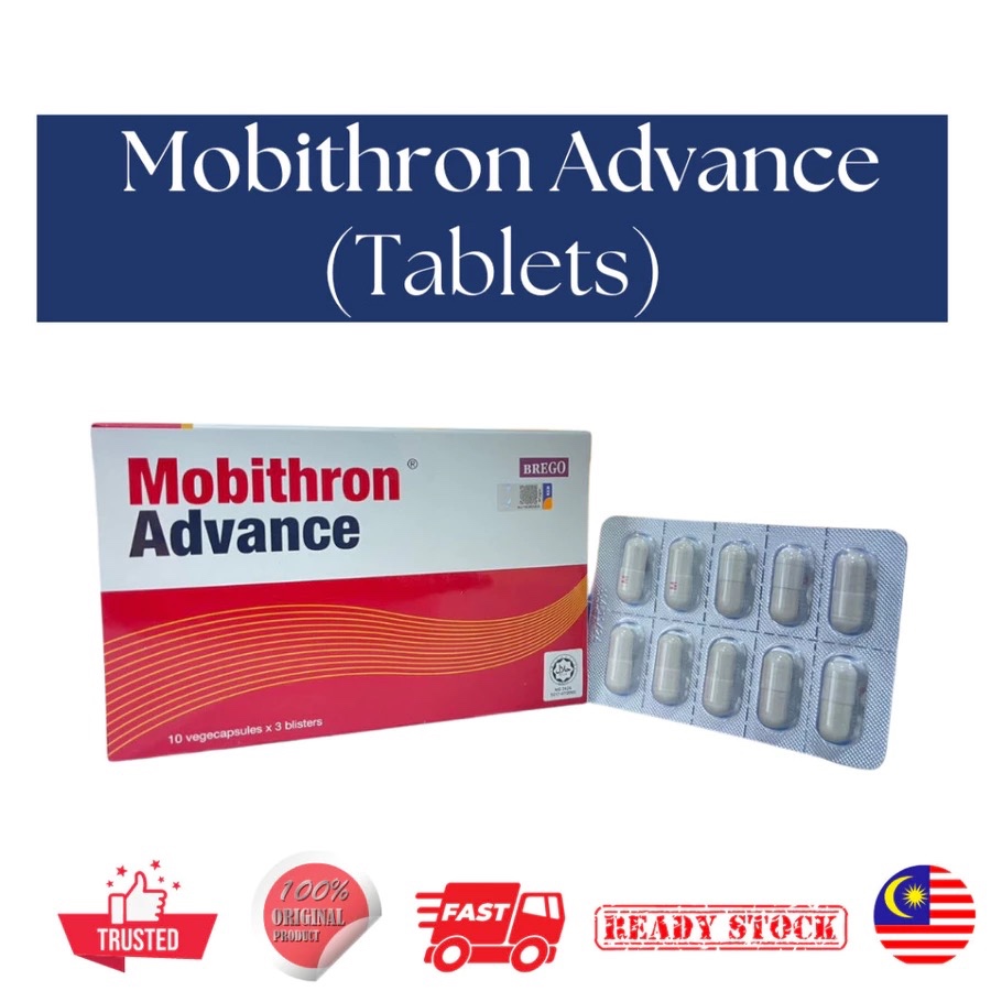 Brego Mobithron Advance 3 x 10 Vegetable Capsules Expiry: 3/2027 ...