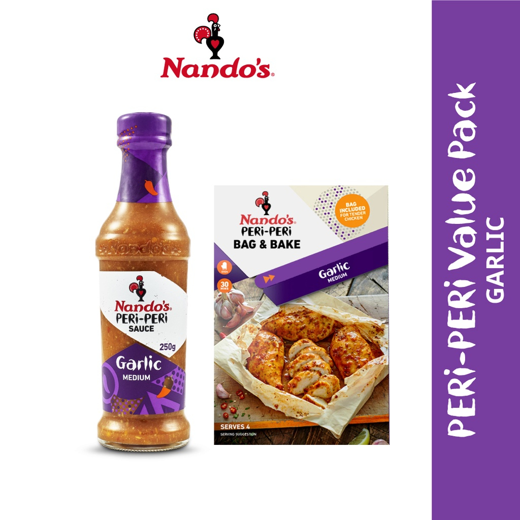 Nando's PERi-PERi Value Pack - Garlic | Shopee Malaysia