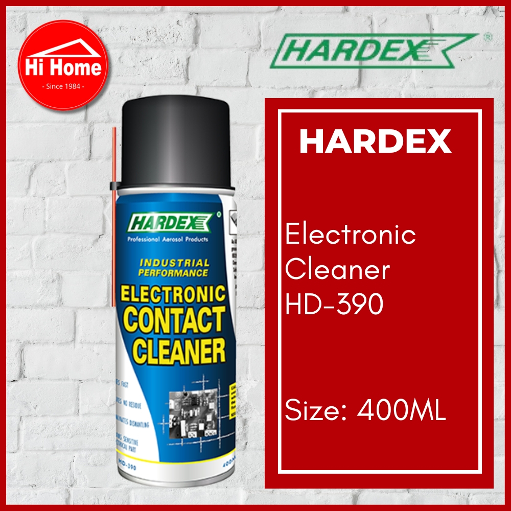 HARDEX 400ml Electronic Contact Cleaner Spray HD390 Electronic Contact ...
