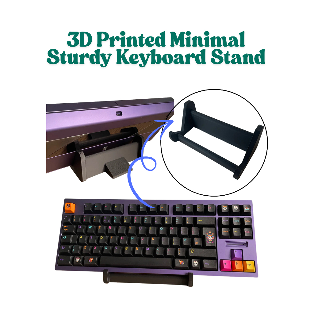 Gaming Keyboard Mechanical Keyboard Stand – Adjustable & Space-Saving ...