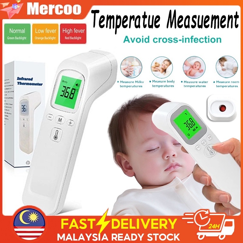 Malaysia Spot 2 In 1 High Accuracy Termometer Digital Baby Adult No ...