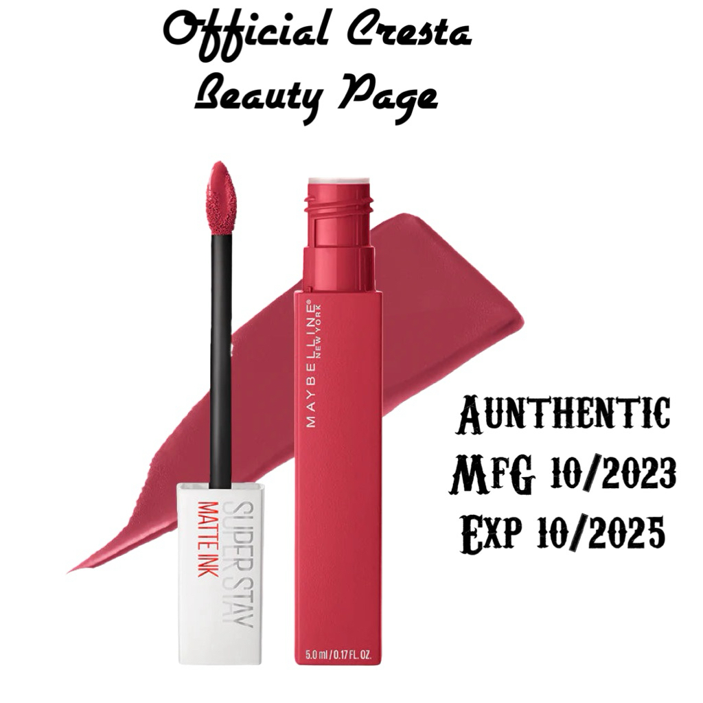 Maybelline Superstay matte ink 80 Ruler | Shopee Malaysia