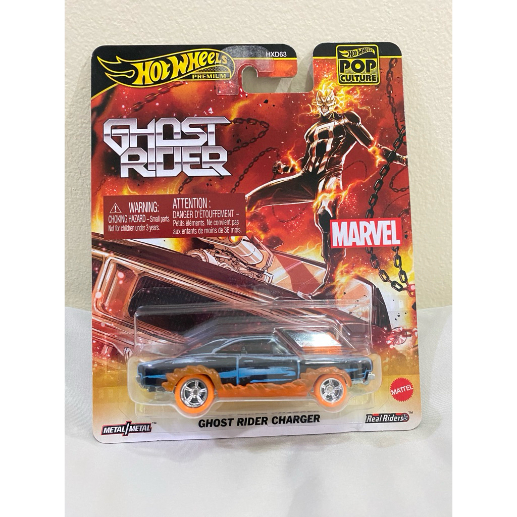 🔥🛞 Hot Wheels Premium Series Marvel Ghost Rider | Shopee Malaysia