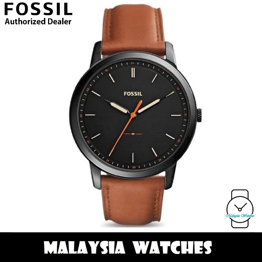 (OFFICIAL WARRANTY) Fossil Men's FS5305 The Minimalist Slim Three-Hand ...