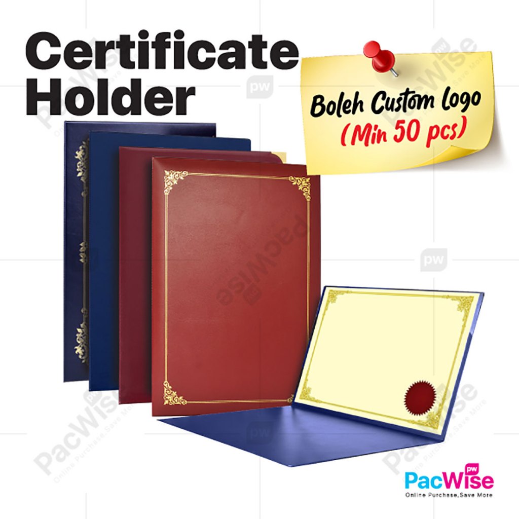 Certificate Holder PVC A4 – High Quality Sijil Folder /Kertas Sijil ...