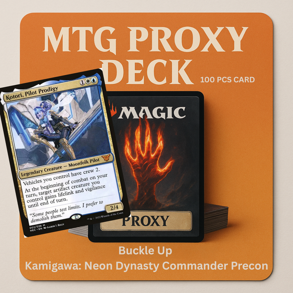 MTG PROXY DECK - Kamigawa: Neon Dynasty Commander Precon | Shopee Malaysia