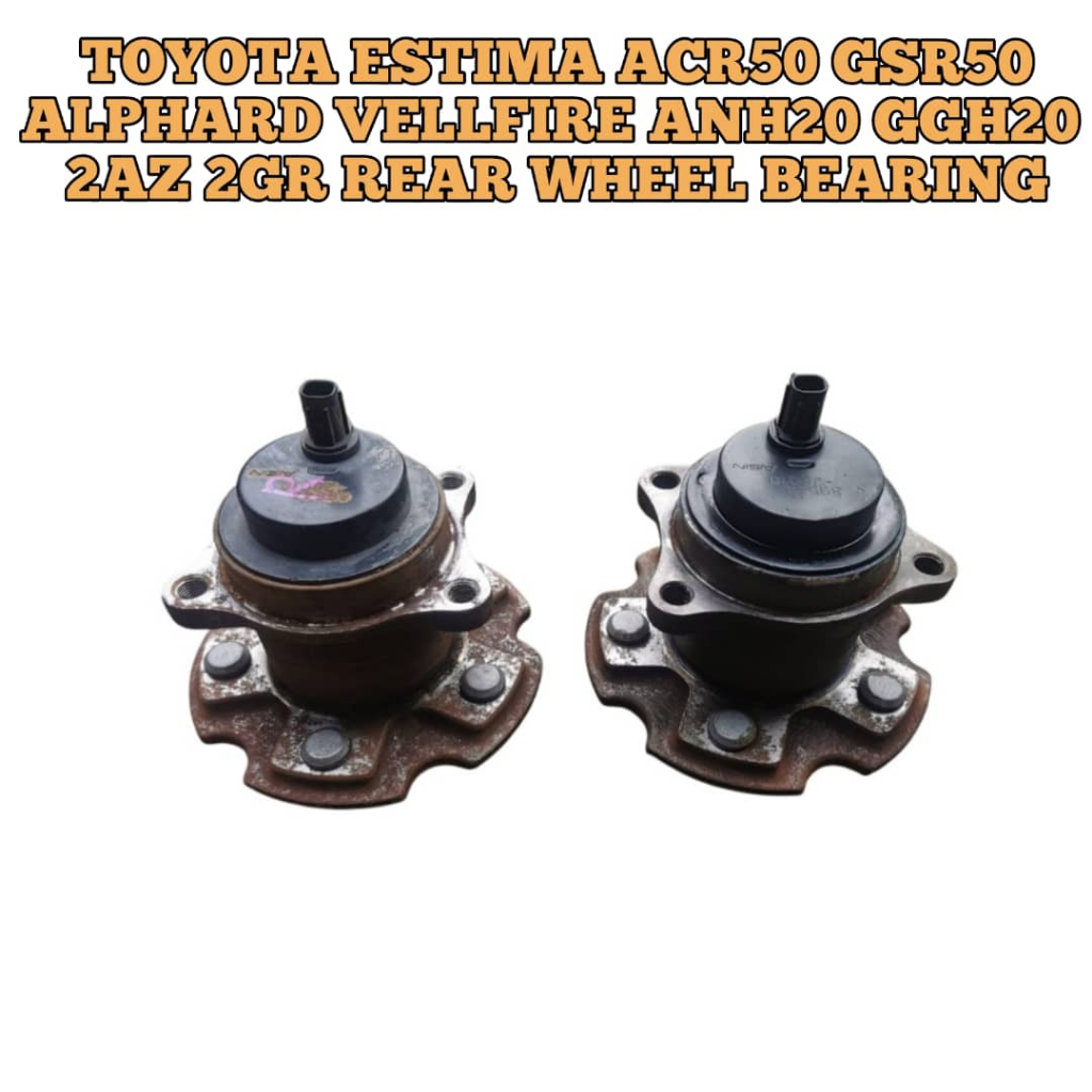 Rear Wheel Bearing Toyota Estima Previa ACR50 GSR50 Alphard Vellfire ...