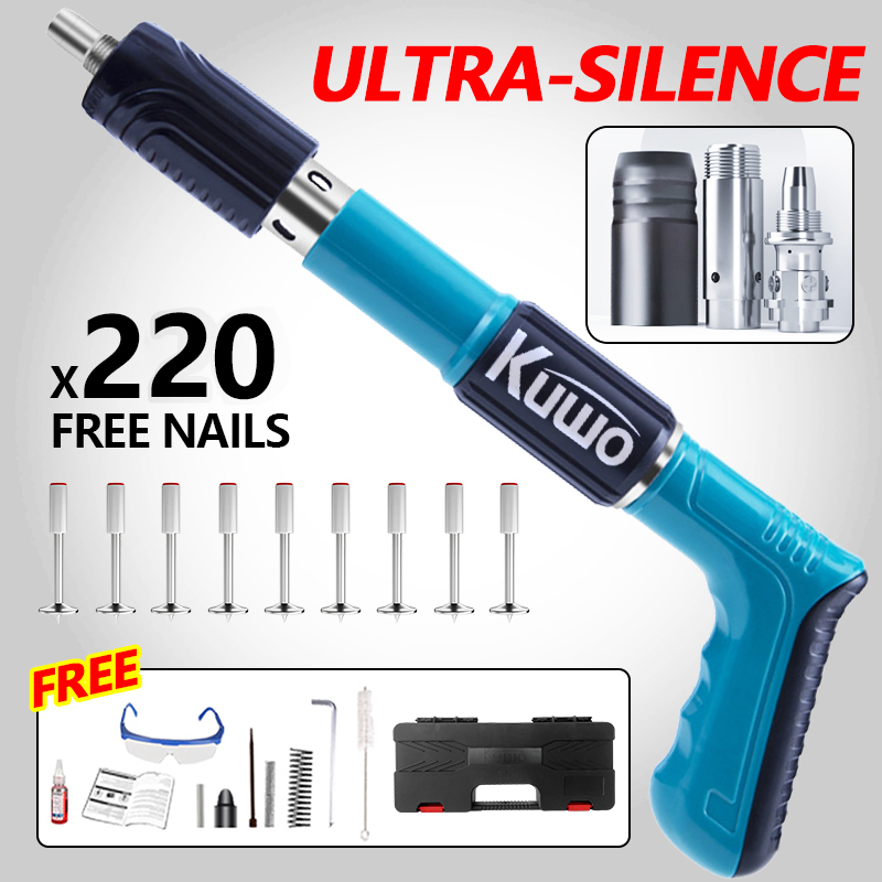 【Free Nails+Box】 Nail Gun Manual Steel Nail Gun Concrete Rivet Tool ...