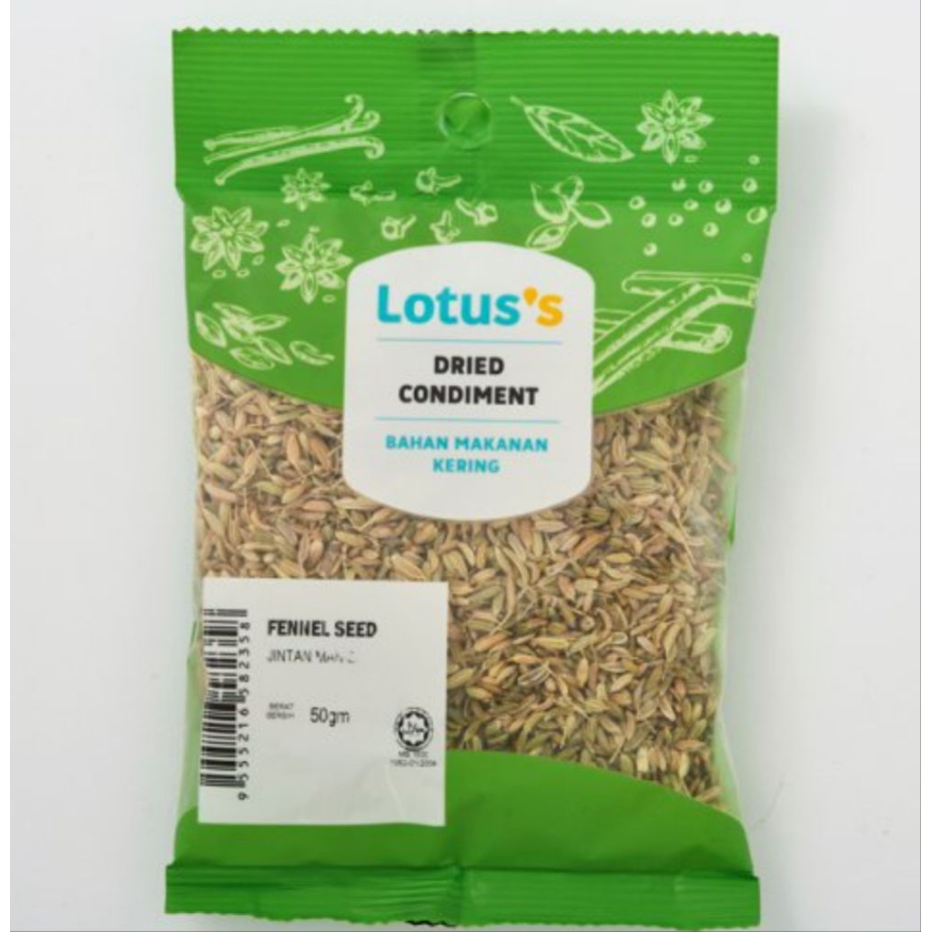 LOTUS Halal Combo x 2 Jintan Manis 50G | Shopee Malaysia