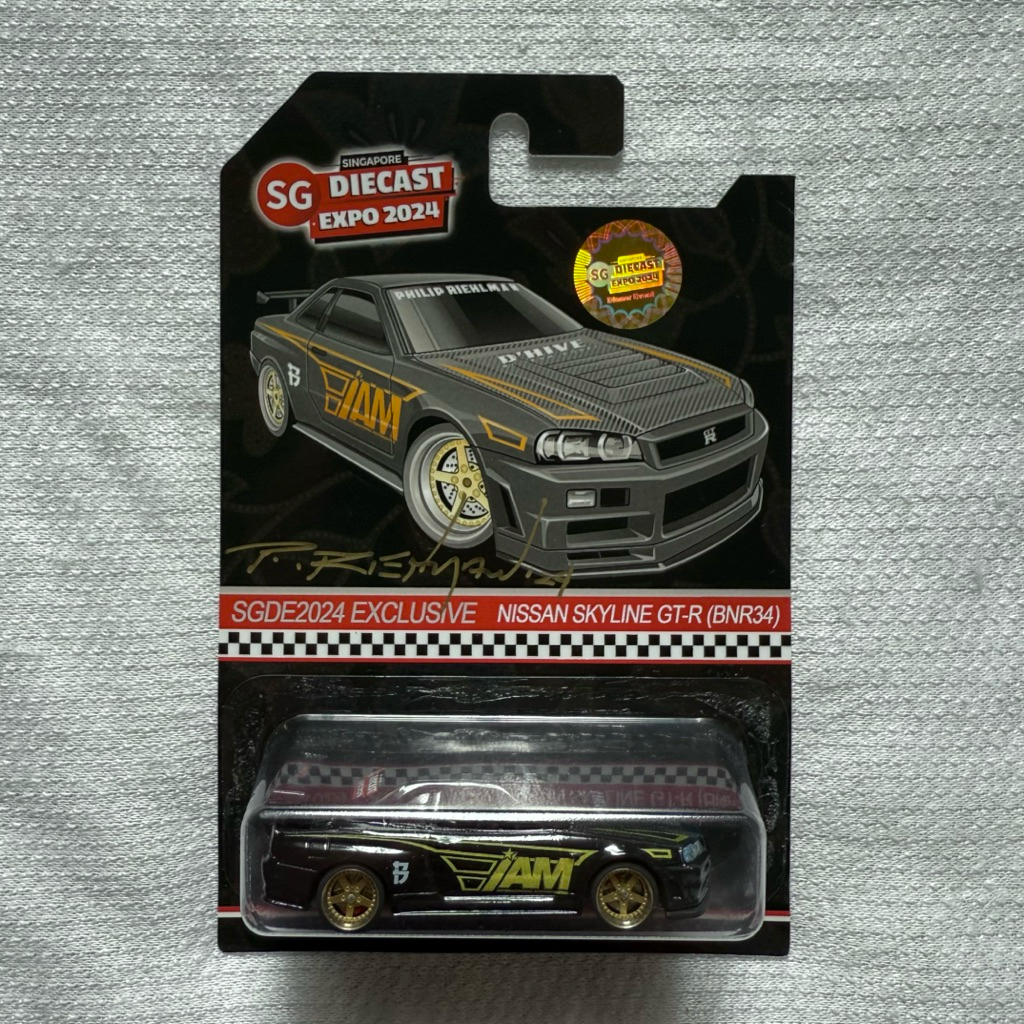 2024 Singapore Diecast Expo Dinner Exclusive Nissan Skyline GTR R34 ...
