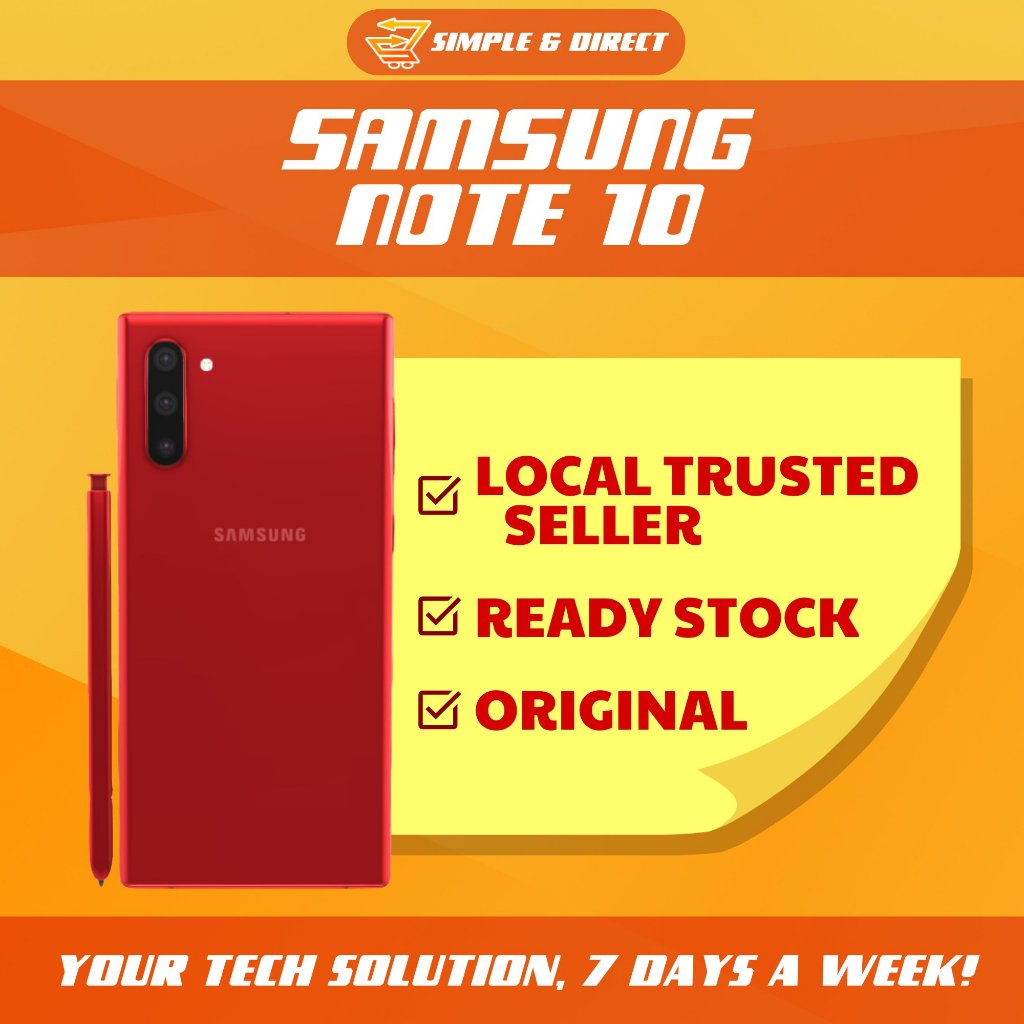 USED SAMSUNG NOTE 10 ORIGINAL SECONDHAND | Shopee Malaysia