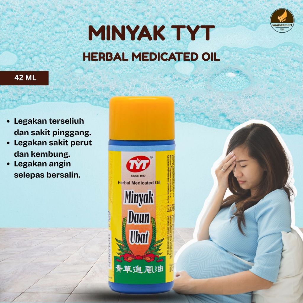 Minyak Baby TYT Original Herbal Medicated Oil 42Ml & 46Ml | Shopee Malaysia