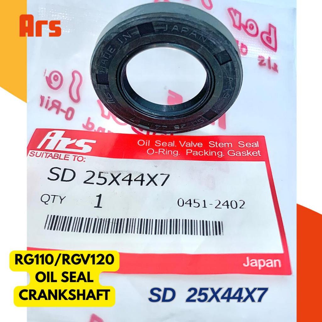 RG110 / RGV120 OIL SEAL CRANKSHAFT ORIGINAL JAPAN ARS SD 25X44X7 RG 110 ...