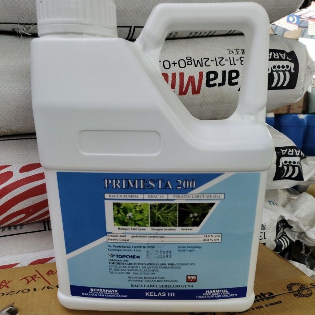 PRIMESTA 200 4L / Racun rumput rumpai / rumput kerbau | Shopee Malaysia