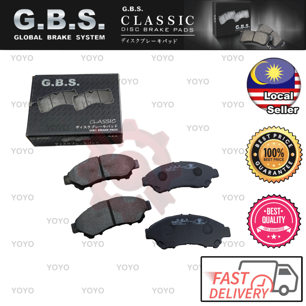 Perodua Aruz 1.5 & Toyota Rush F800/ F850 1.5 GBS (FRONT) Brake Pad ...
