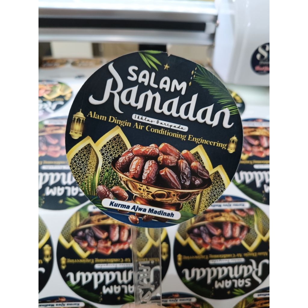 (Ready Stock) Custom Sticker Label Produk | Shopee Malaysia
