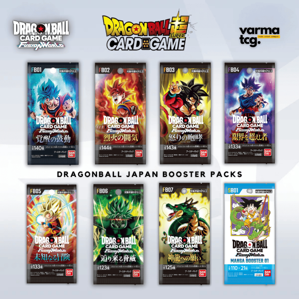 [JPN] Dragon Ball Super Card Game: Fusion World - [DBS-FB01 - FB07 ...