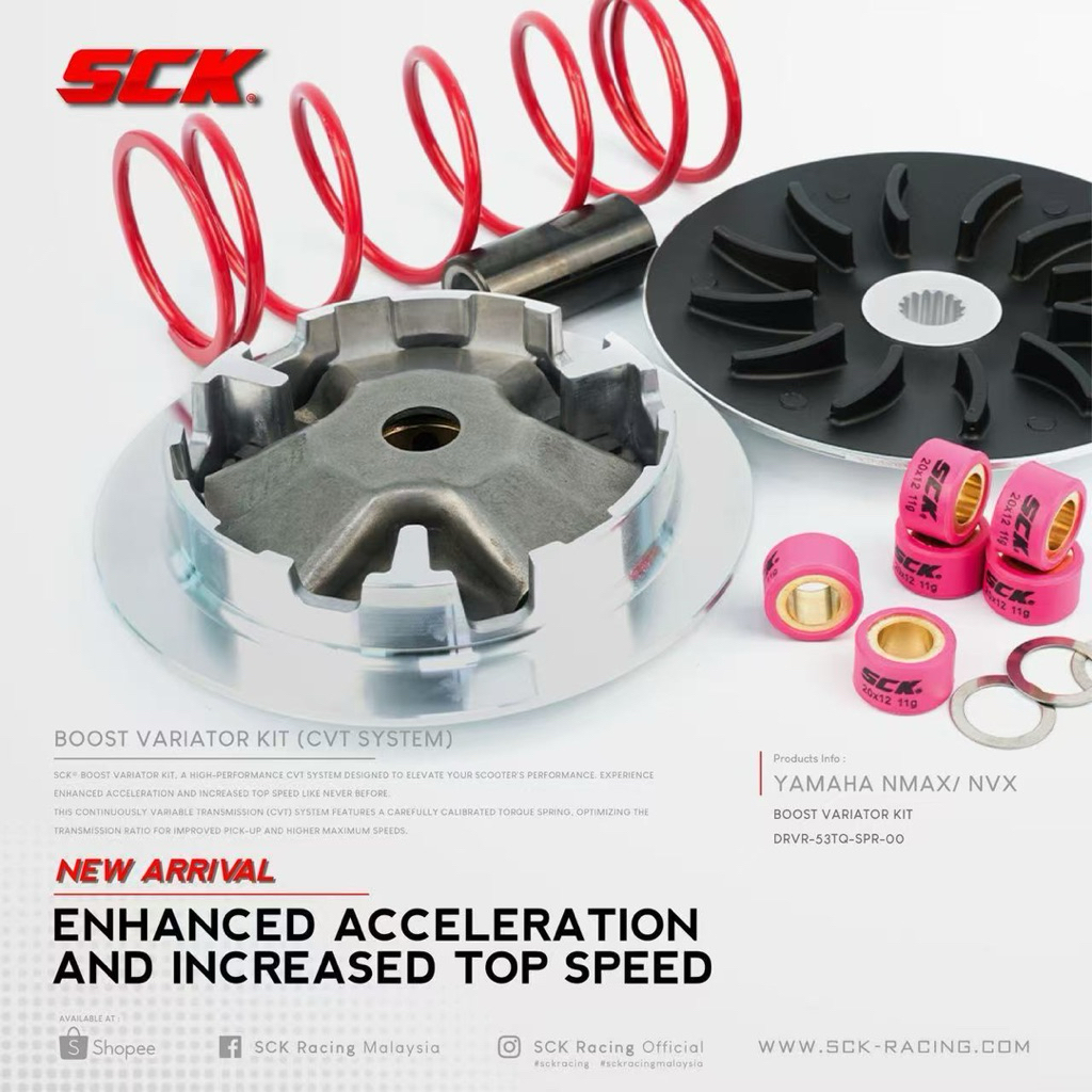 SCK RACING FRONT PULLEY CVT ADV160 VARIO160 PCX160 NVX NMAX V1 V2 V3 ...