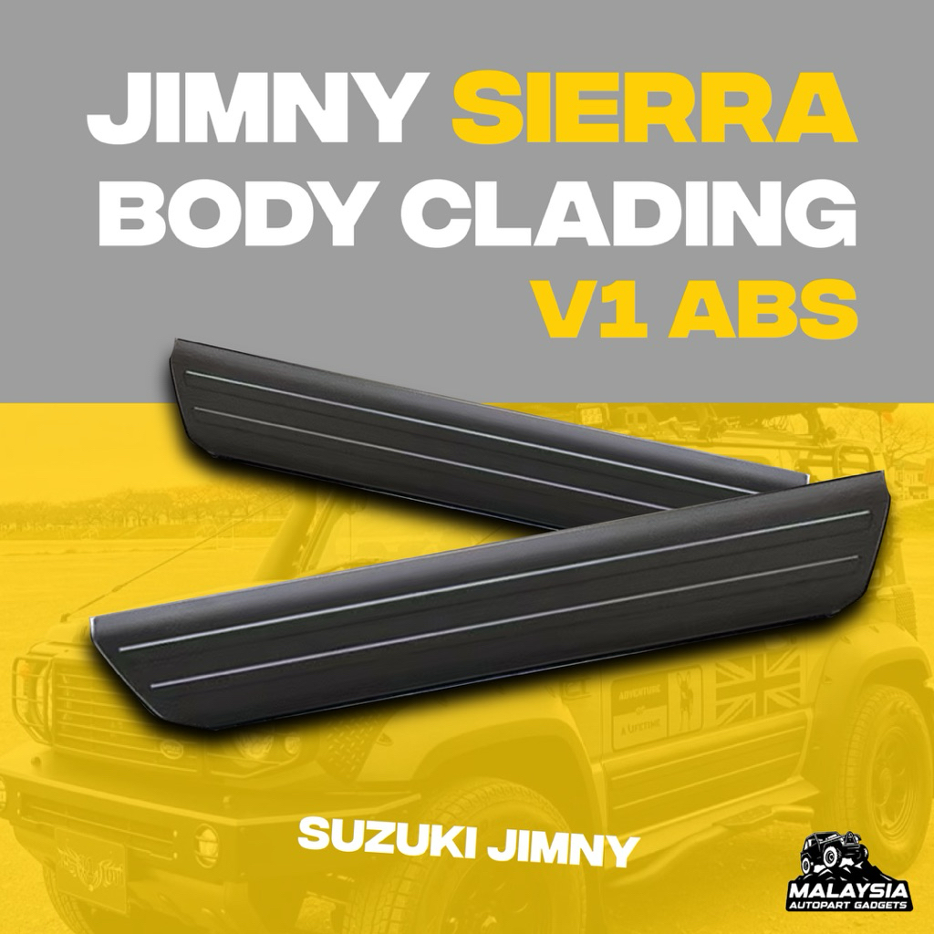 Suzuki Jimny JB74 Sierra V1 Body Cladding Body Kit (ABS) | Shopee Malaysia