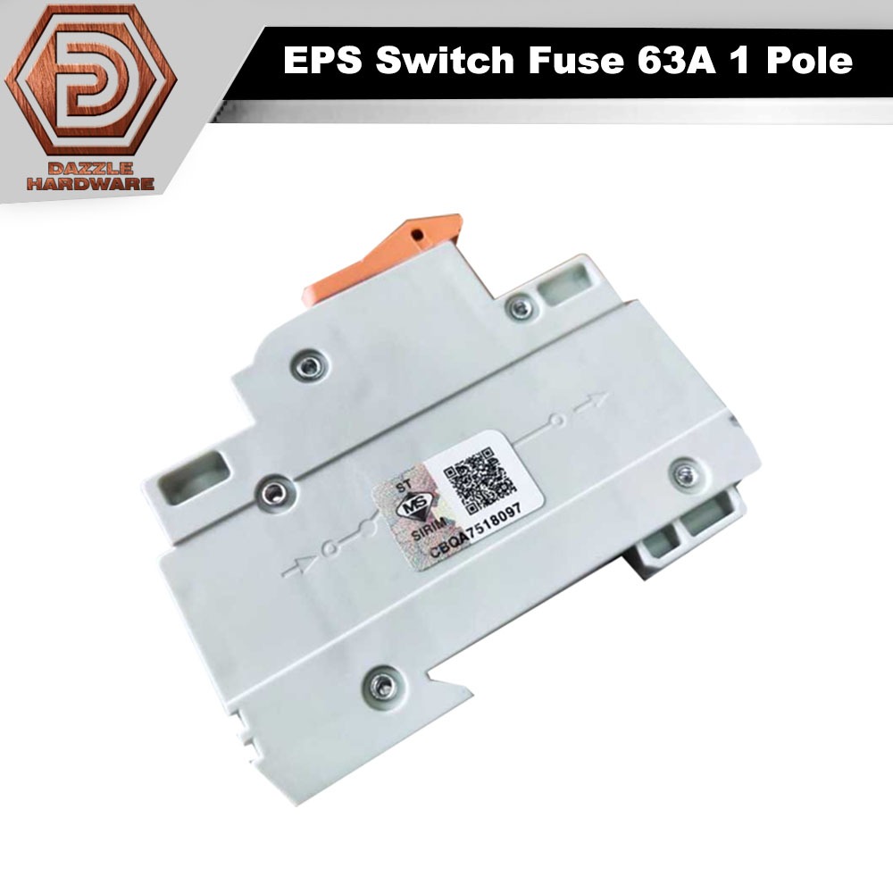 EPS Switch fuse 63A 1 pole MCB box switch fuse electrical safety switch ...