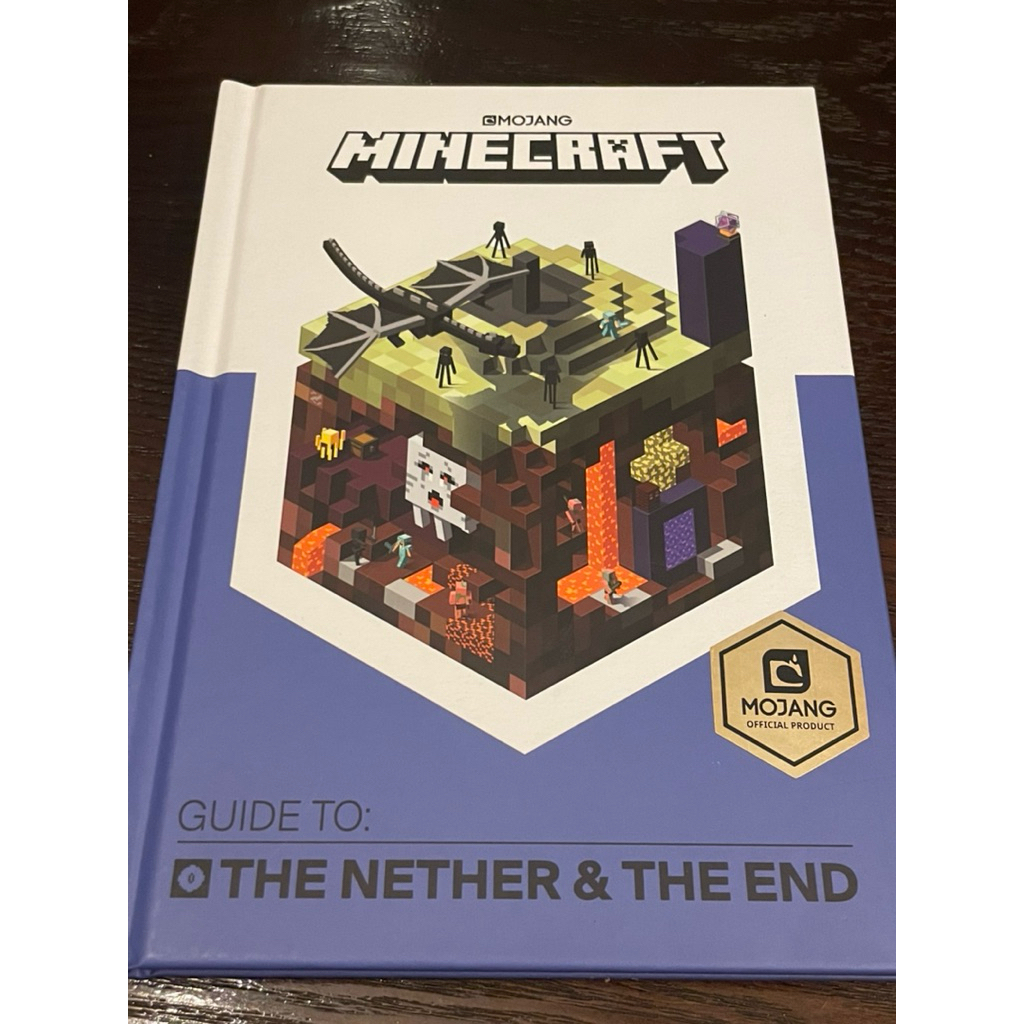 Mojang Minecraft Guide To The Nether And The End Hardcover Book ...