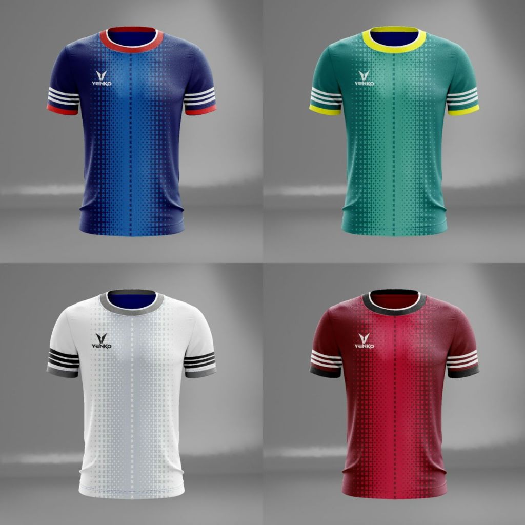 Halftone Pattern Jersey | Shopee Malaysia