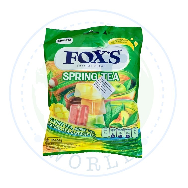 FOX'S SPRING TEA CANDY MIXED FRUIT FLAVOUR 90G HALAL | Shopee Malaysia