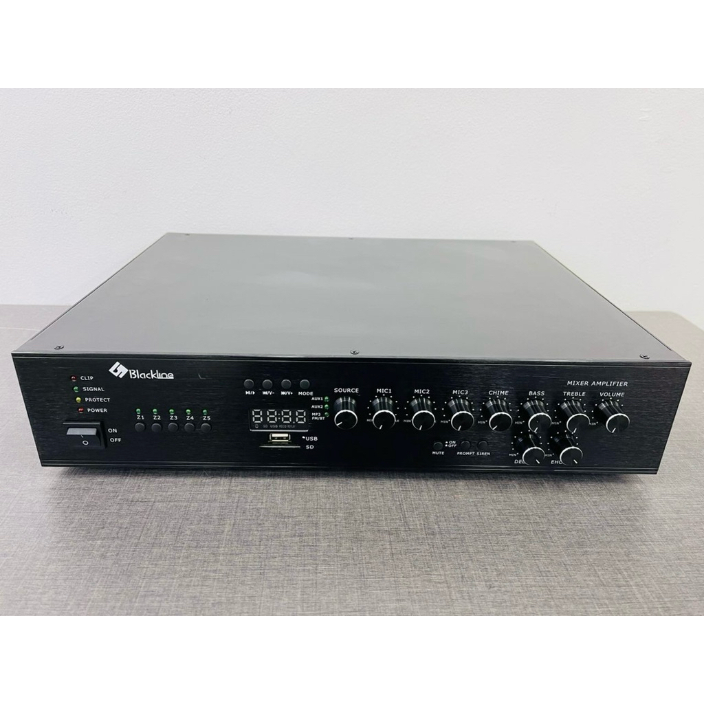 Blackline A5360E 360Watt Public address Amplifiers MIXING AMP | Shopee ...