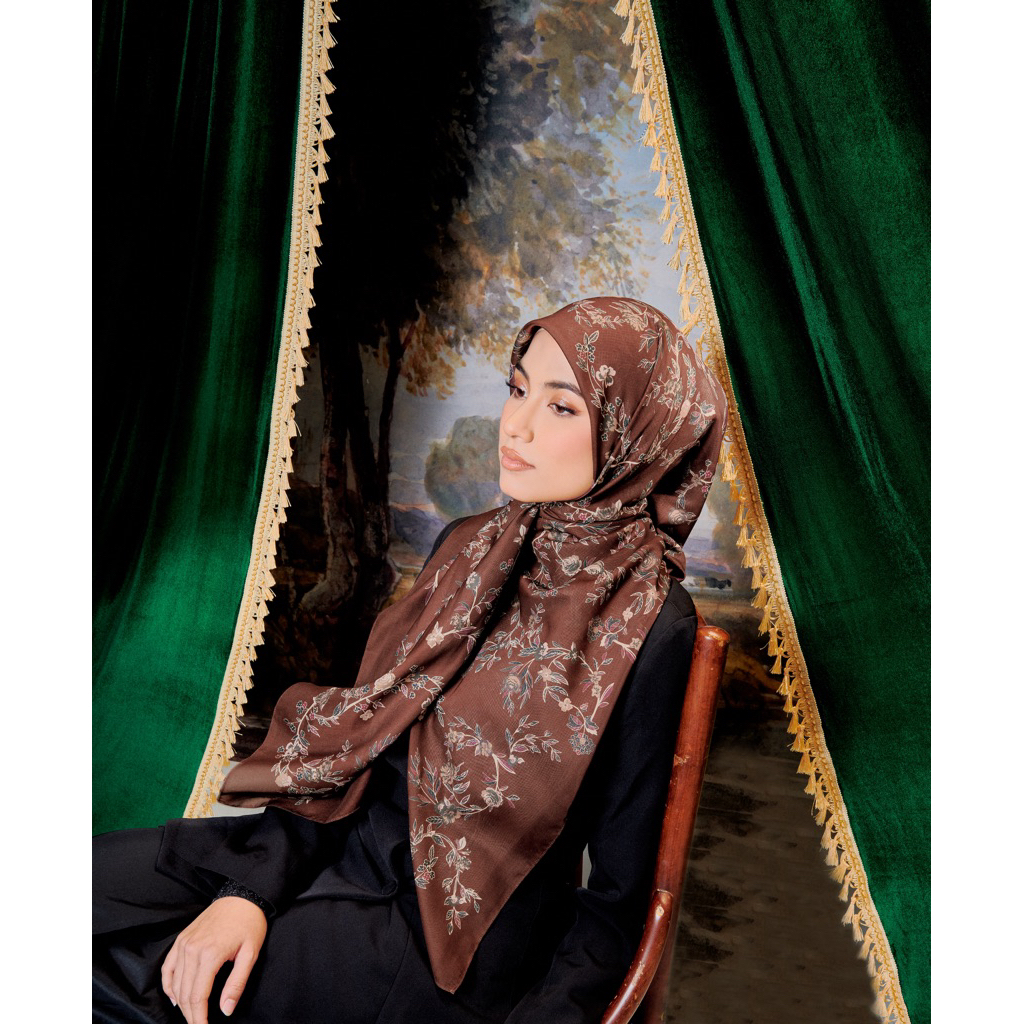 AMEERAZAINI TUDUNG BAWAL PRINTED BIDANG 47