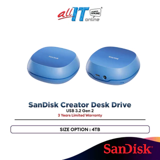 SanDisk Creator Desk Drive USB 3.2 Gen 2 (4TB)