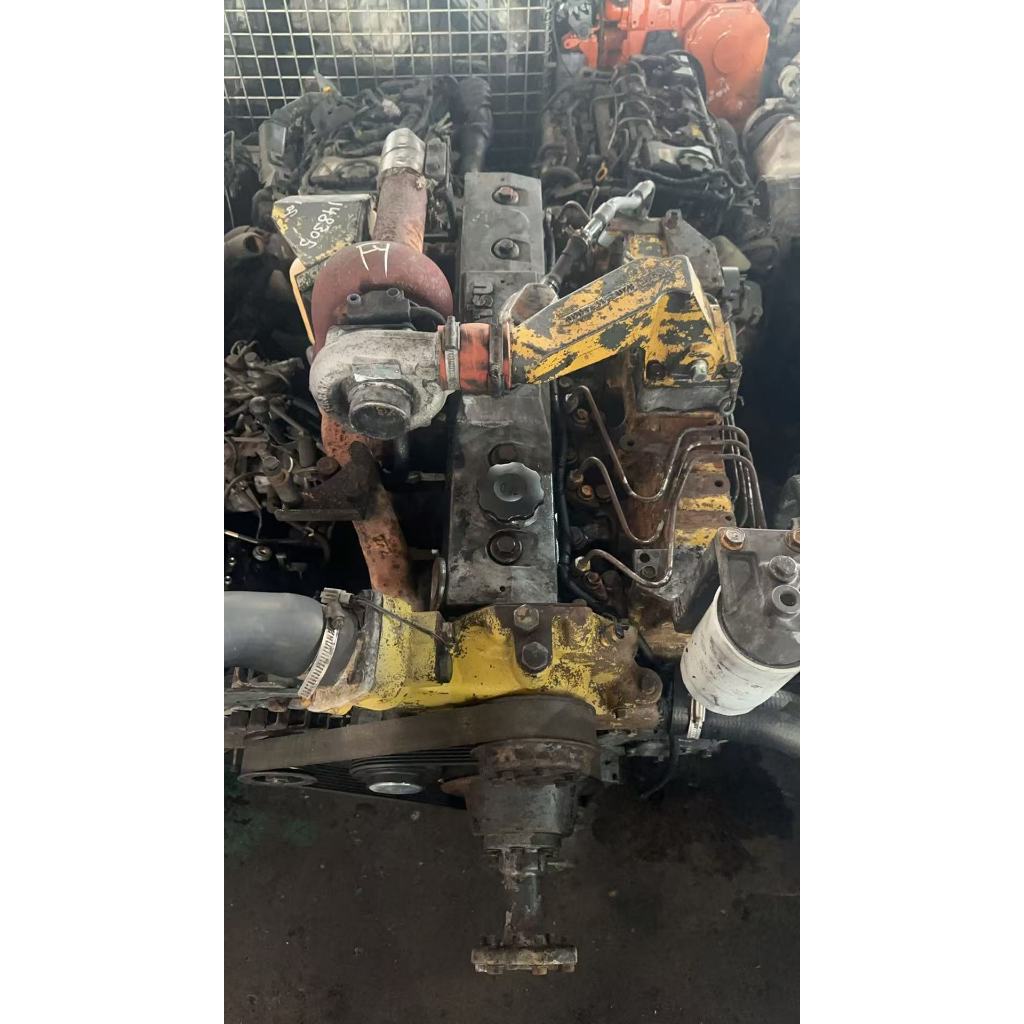 Mitsubishi 6D95 Engine Complete Start Running Condition (For Komatsu ...