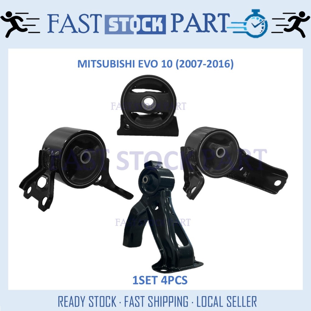 1SET 4PCS ENGINE MOUNTING SET - MITSUBISHI LANCER EVOLUTION EVO 10 ...