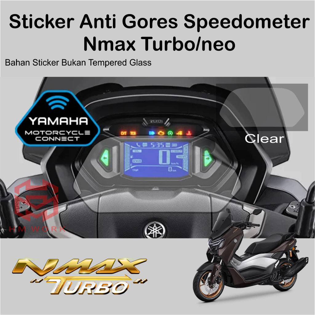 NMAX V3 Screen Protector 6H Hardness Speedometer Nmax V3 Anti Scratch ...