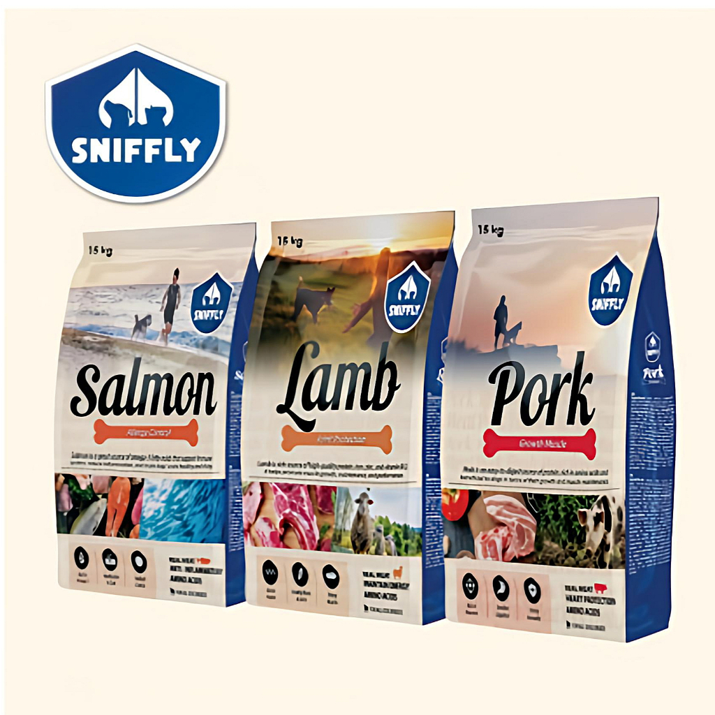 Sniffly Dog Food 15kg / Sniffly 狗粮 15公斤 | Shopee Malaysia