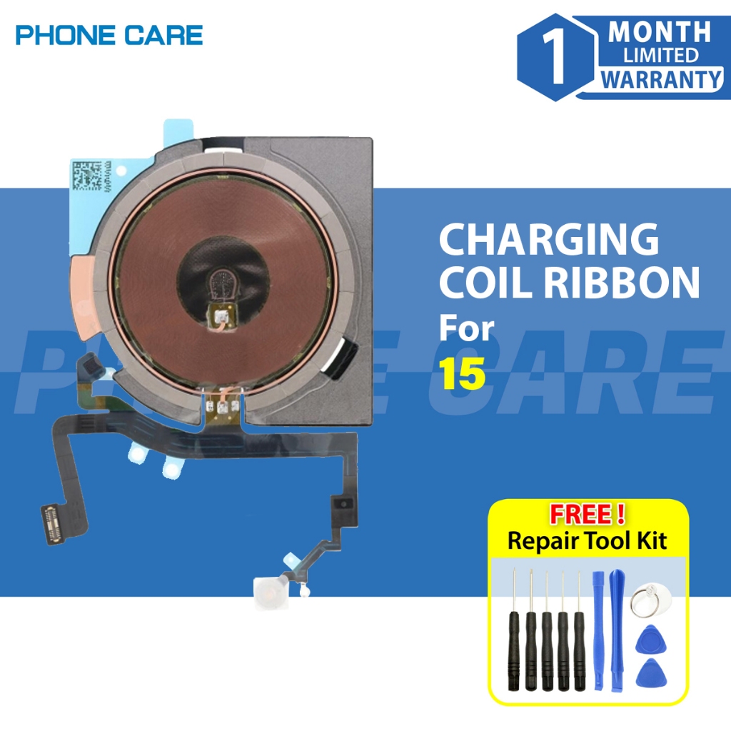 Wireless Charging Coil For Ip 15 (With Flash Light Flex Cable Ribbon ...