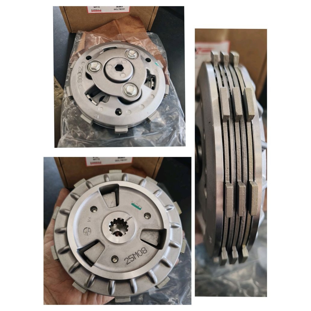 ORIGINAL CLUTCH PLATE Y16 Y16ZR MT15 R15 BOSS PRESSURE CLUTCH PLATE ...