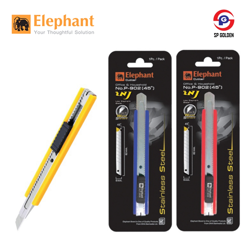 Elephant Cutter Knife P-902 Office Stundent Knives Pisau Pemotong ...