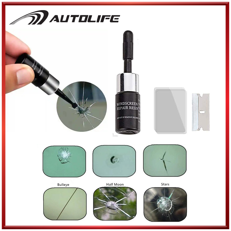 Car Window Glass Mirror Screen Restore Polishing Crack Chip Repair Tool ...